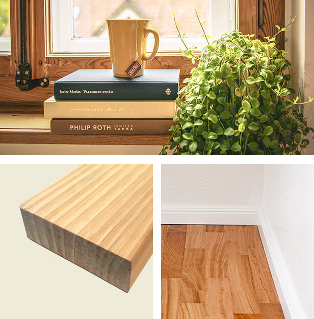 Planed Timber Skirting Window board